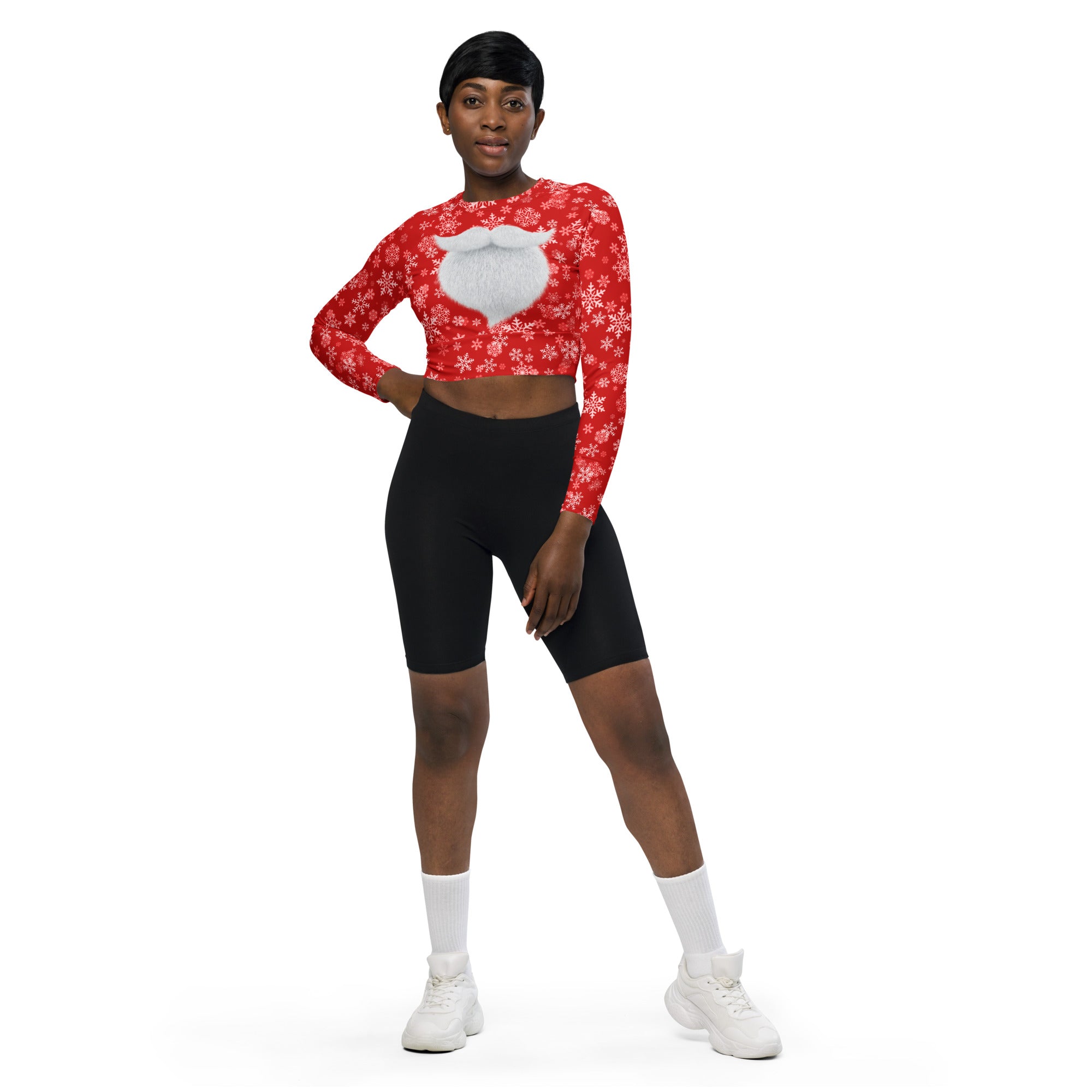 christmas-snowflakes-cropped-top-party-wear-streetwear-gym-wear-wickedyo1